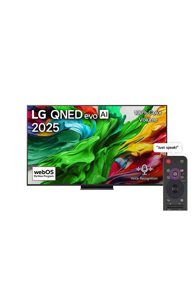 65 inch QNED evo AI QNED86 MiniLED 4K 120Hz Smart TV AI Magic remote Dolby webOS25 2025