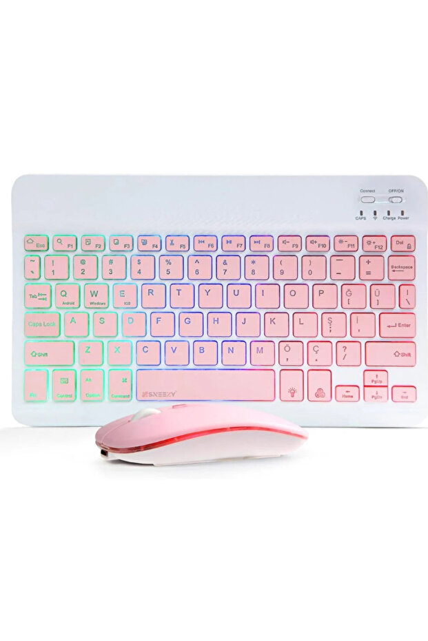 ZR955 Pembe Rgb Km Set - 1