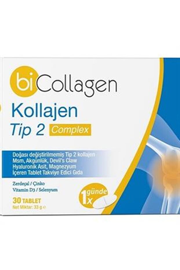 Bi Collagen Tip II Kolajen Multi Complex 30 Tablet