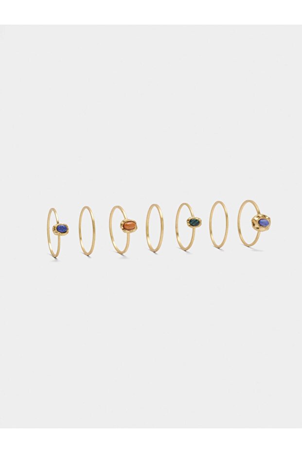 Taşlı Yüzük Seti - 2