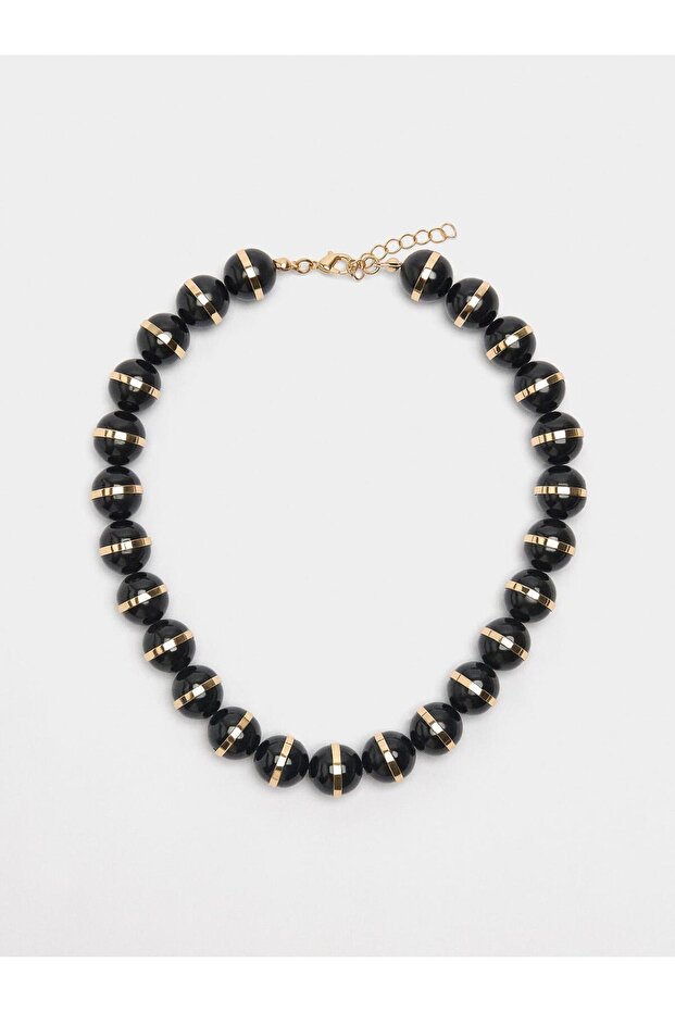 Boncuklu Kısa Kolye - 2