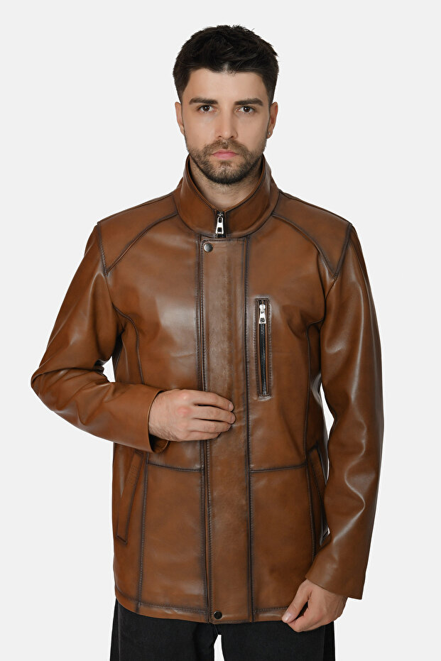 Men's Leather Jacket 3525 - 1