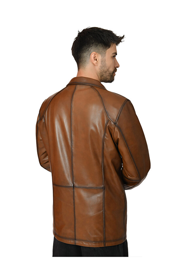 Men's Leather Jacket 3525 - 8