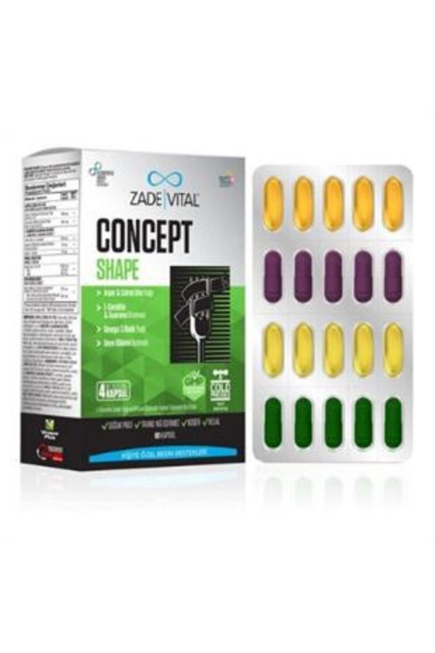 Zade Vital Concept Shape 60 كبسولة