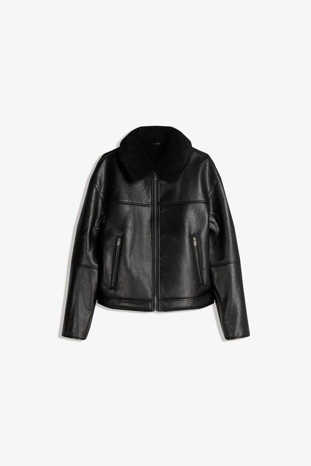 Suni deri ceket - 2