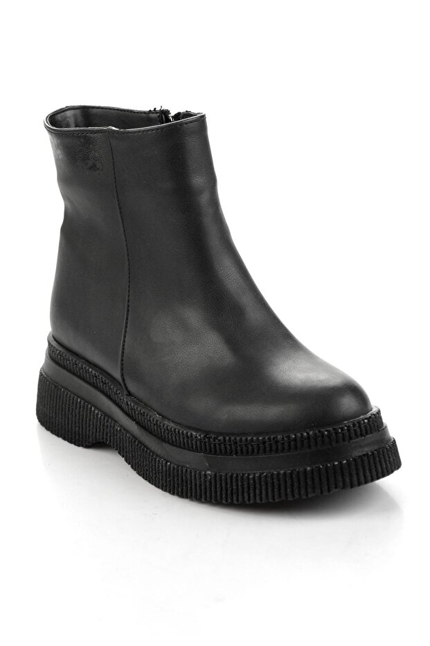 Siyah Kadın Bot & Bootie K02874310509 - 2