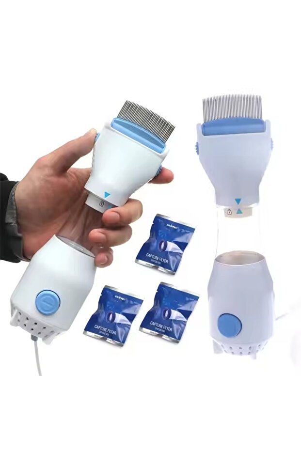 مشط قمل الرأس الكهربائي - 4