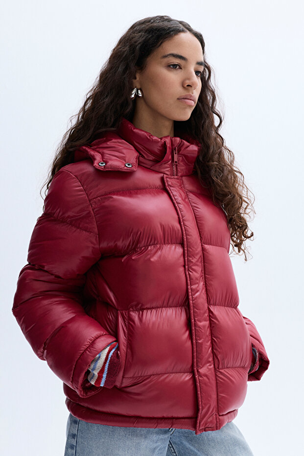 KAPÜŞONLU ŞİŞME MONT - 6