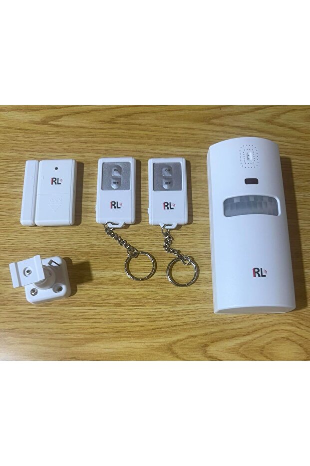 RL-98034, PIR Alarm Kit, Motion Sensor with Two Remote Control and Door Contact - 1