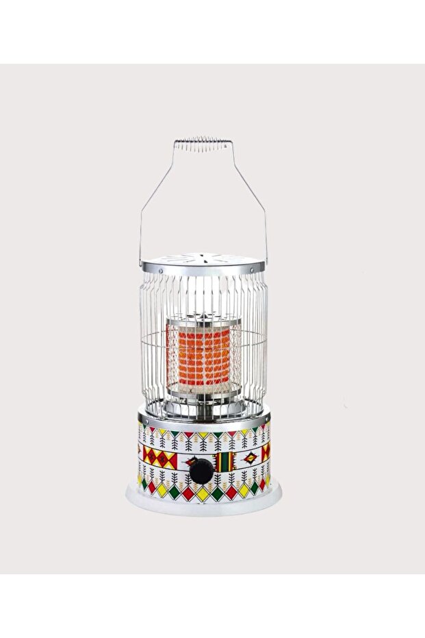 2000W energy-saving ceramic indoor electric heater with a modern and elegant design in white - 1