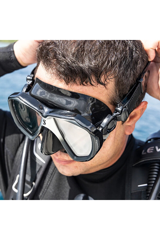 Spectra Siyah Dalış Maskesi - 3