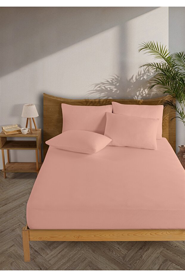 طقم ملاءات سرير سيينا رانفورس مصنوعة من القطن بنسبة 100% - 1