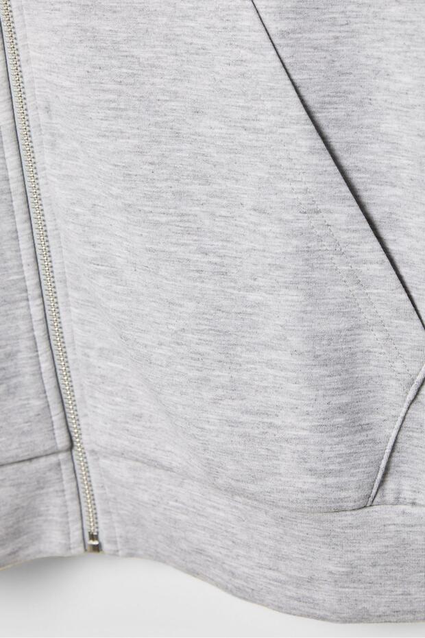 Oversize kapüşonlu sweatshirt - 8