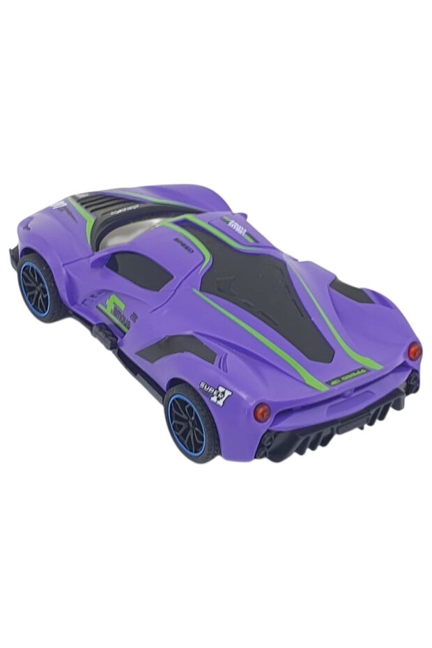 Sürtmeli Drift Arabalar 15 cm - D400-52 - Mor - 2