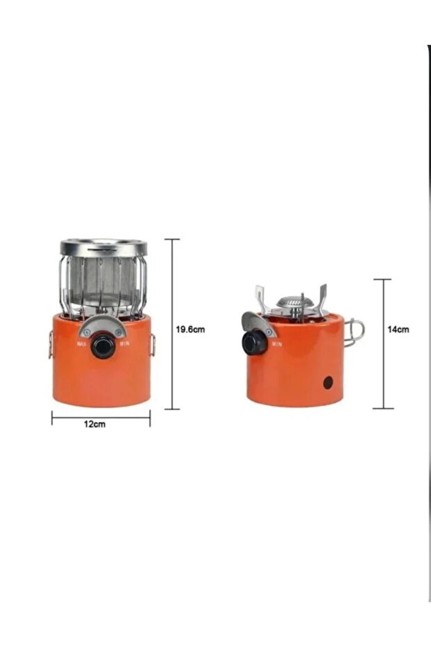دفاية 2 في 1 ( تدفئة + طبخ\تسخين) للرحلات وللتخييم وللسفر بحجم صغير لسهولة النقل - 8