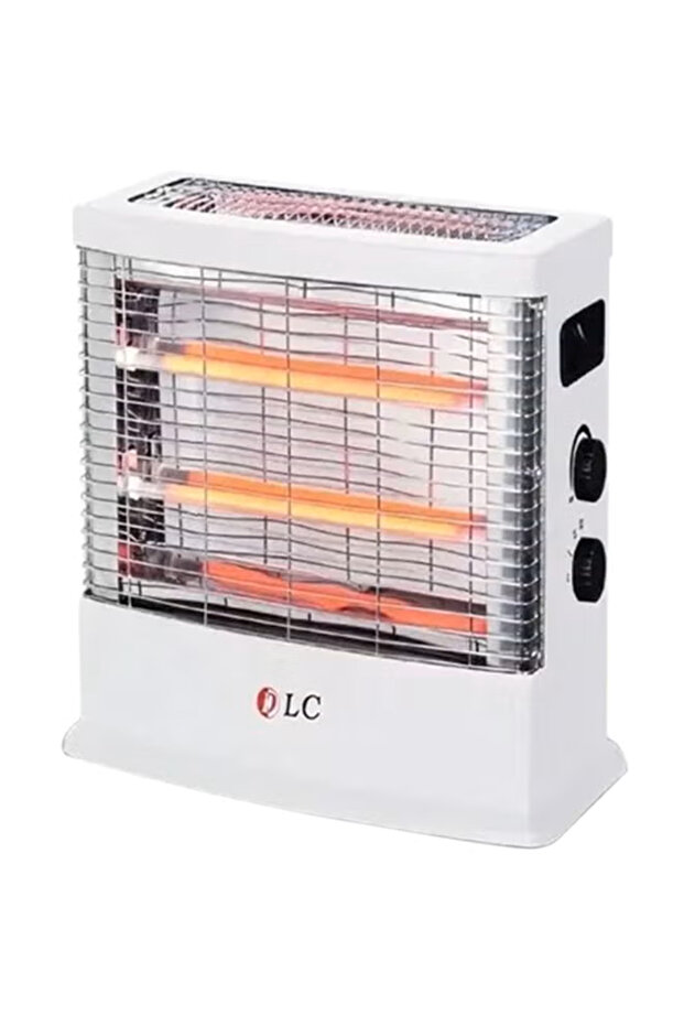 دفاية كهربائية باربع تيوبات ( 1 تدفئة من الأعلى + 3 من الامام ) بتسخين كوارتز بقوة 1800 واط - 1