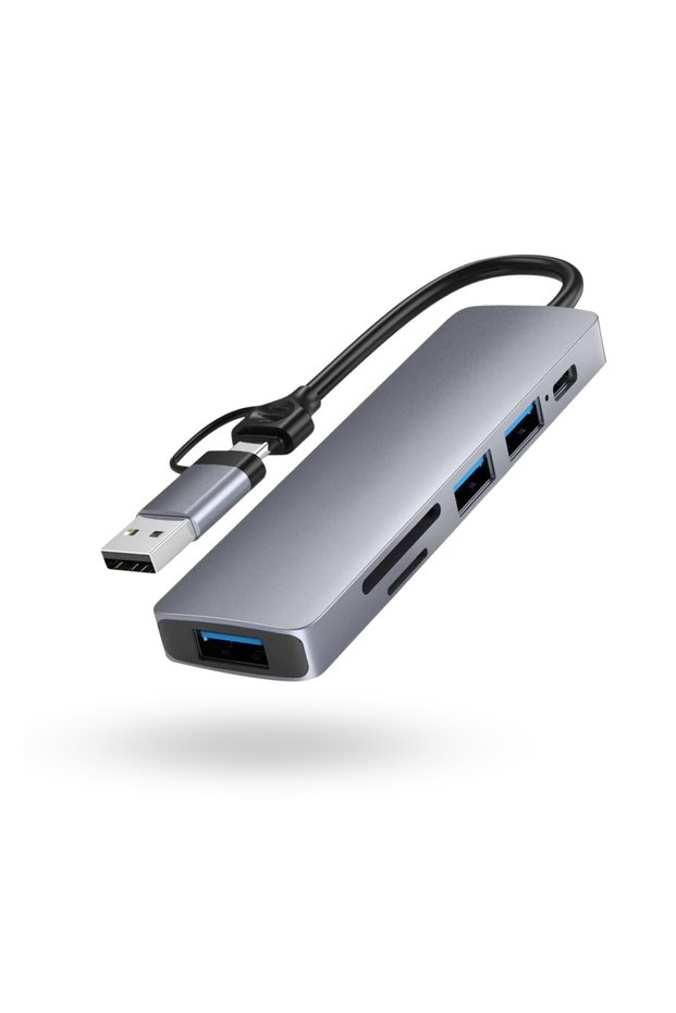 Usbc-Usb 5Hub Converter for Office Home Office Devices