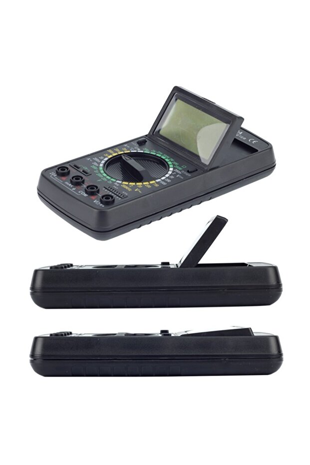 Digital multimeter 9V, LCD display, 32 positions, automatic shutdown, measurement cable - 9