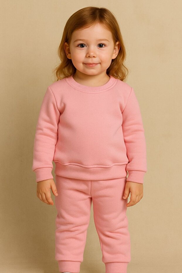 3-Ply Sharded and Cotton Tracksuit Set