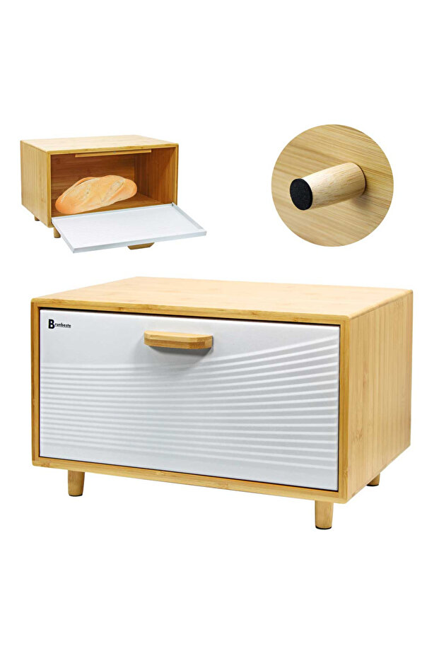 BAMBOO BREAD BOX FOR BREAD 4253 - 1