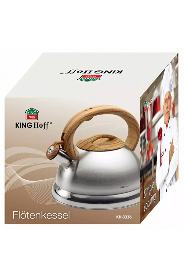 Fierbător KINGHOFF KH-3336 3L cu fluier - 6