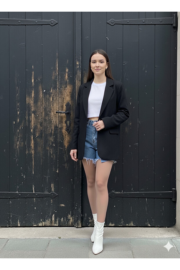 Oversize Blazer Ceket - 1
