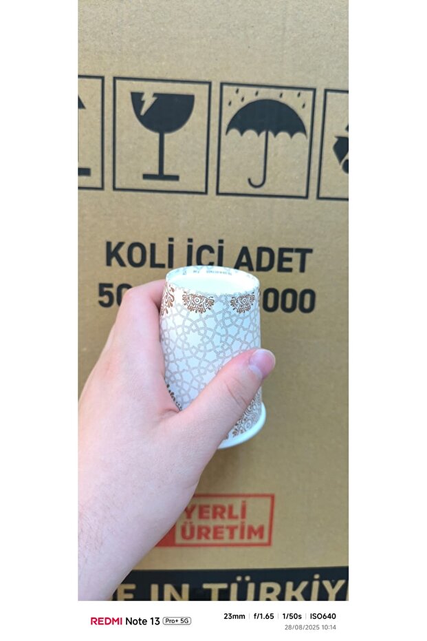 karton bardak 100 adet 7 Oz - 4