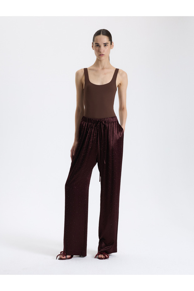 Simli Palazzo Pantolon - 1