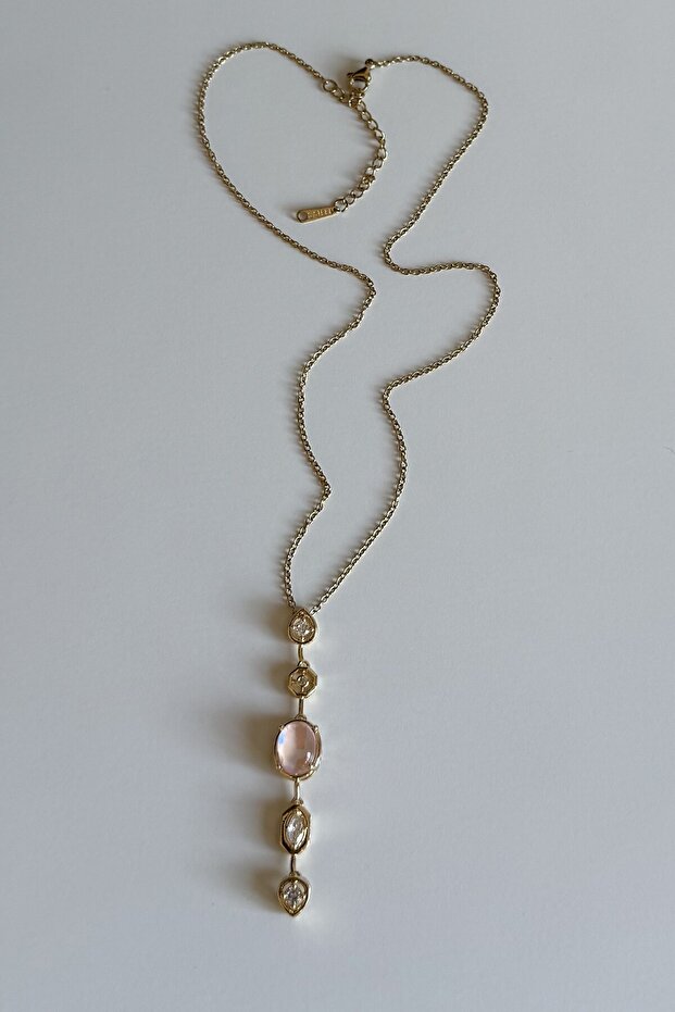 Rose Glow Çelik Kolye - 3