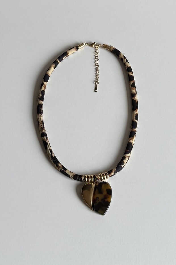 Blush Heart Çelik Kolye - 3