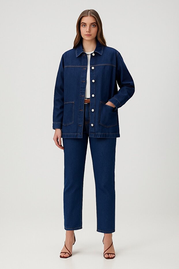 Denim Cepli Premium CEKET - 1