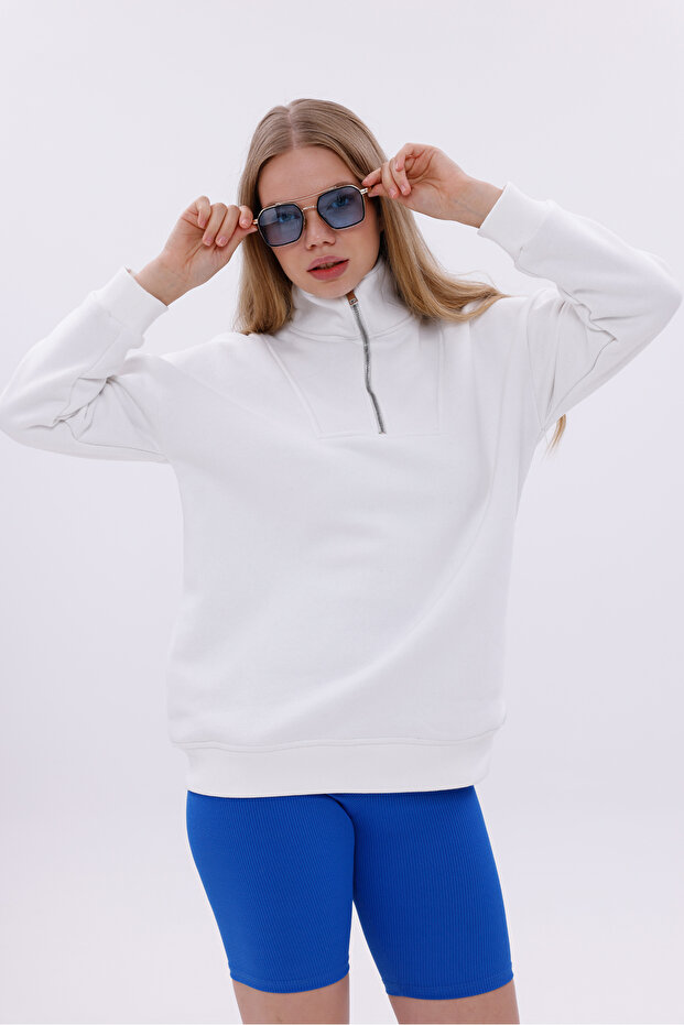 Half Zipper Sweatshirt - 4