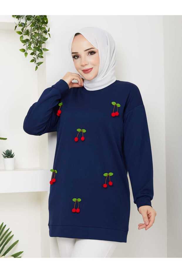 Iki Iplik Cherry Tunic