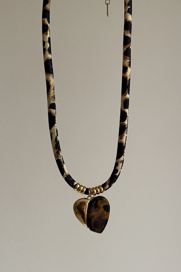 Blush Heart Çelik Kolye - 1