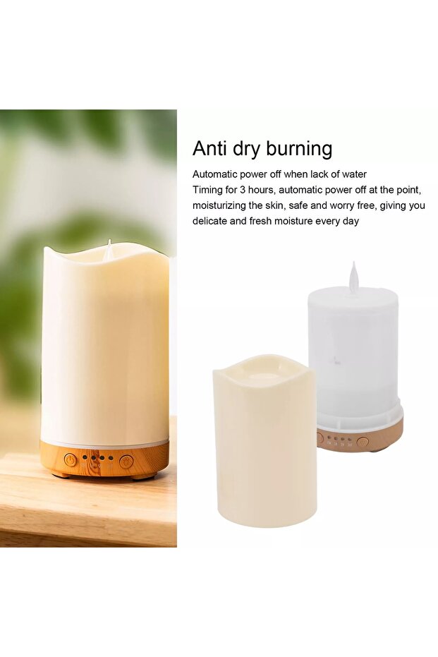 Flameless candle-shaped aromatherapy diffuser - 4