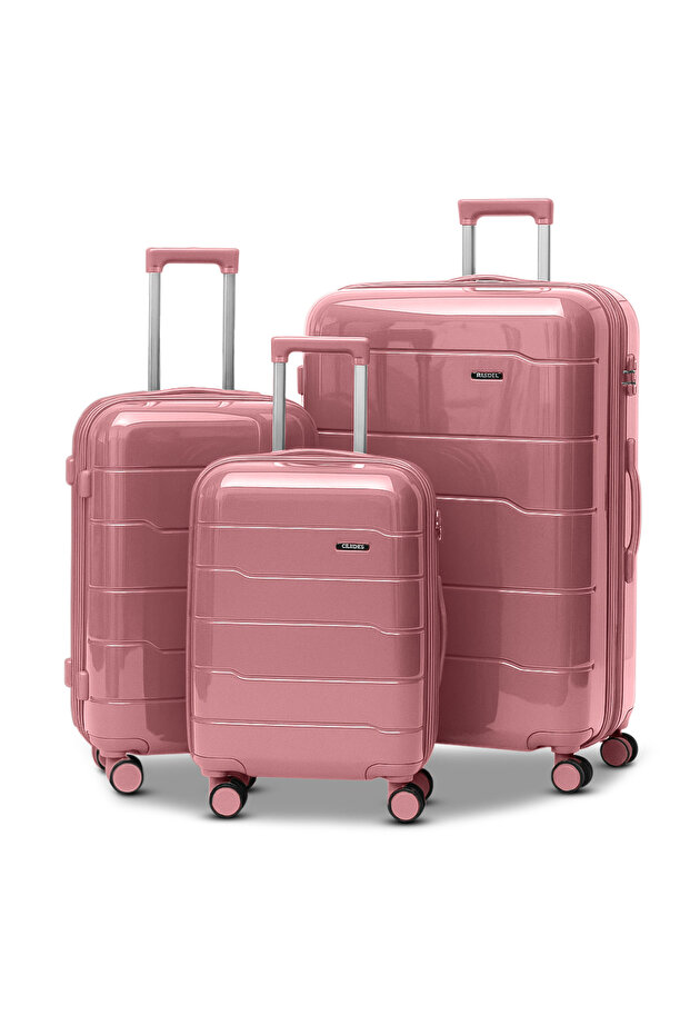 Hard Case 3 Piece Set (20/24/28 Inch) Luggage Lightweight, Unbreakable Suitcase, Secured Lock