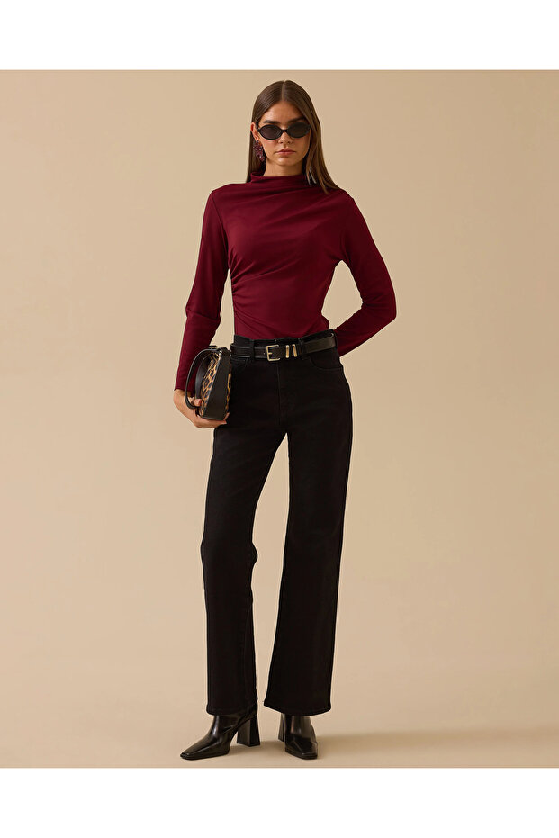 Drapeli Dar Kesim Bluz - 2