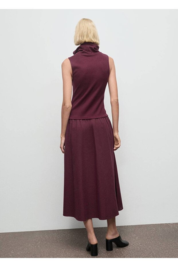 Huni yaka elbise - 4