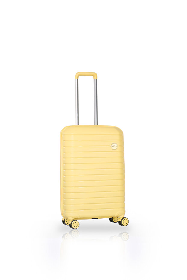 4’lü Valiz Seti Sarı - 10663 - 5