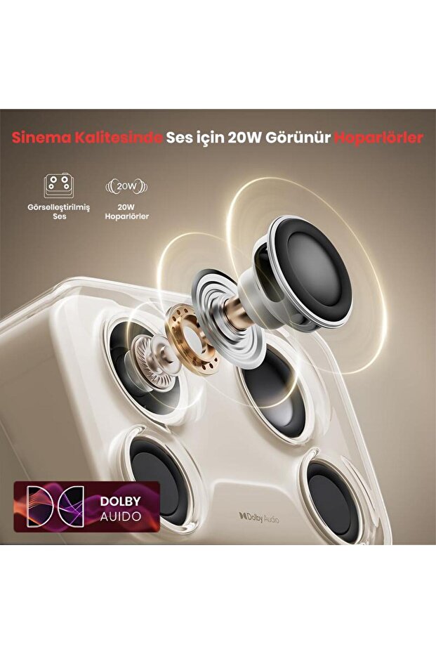 Vankyo Boom Mini Android Google TV 4K Destekli Projeksiyon Cihazı +HDR10+ToF Auto Focus+ToF A - 8