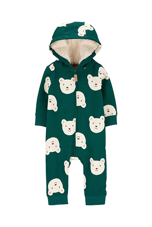 Erkek Bebek Uzun Kollu Tulum - 1