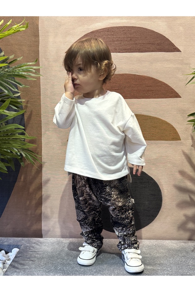 شالار للجنسين بنقشة ثعبان - 1