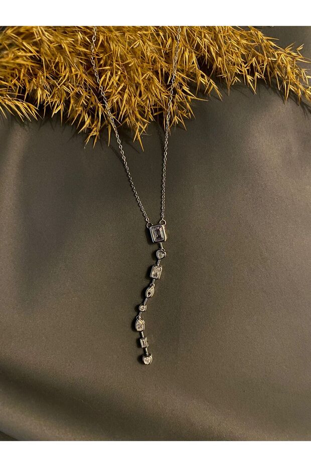 Women's Stainless Steel Y Necklace