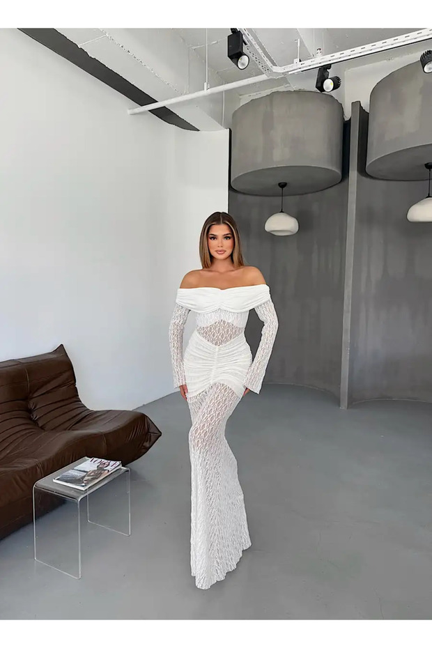 Premium Dantelli elbise - 1