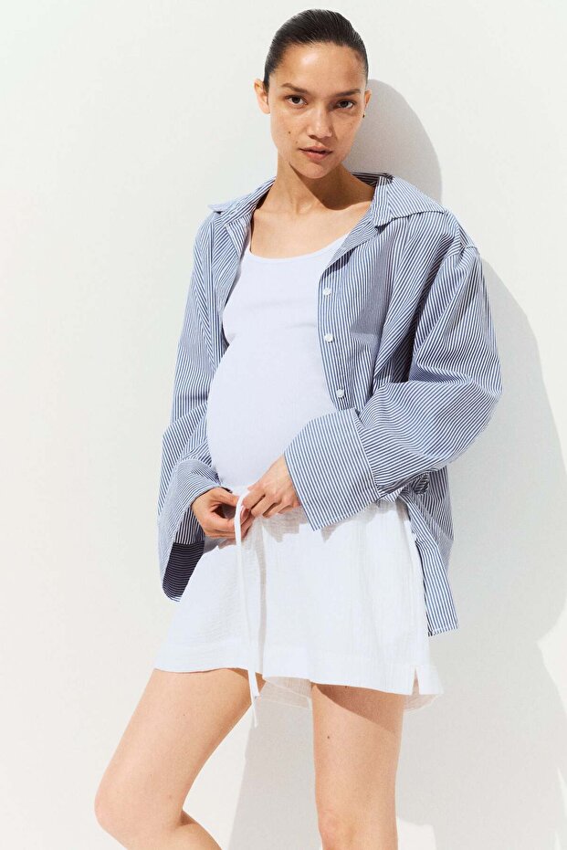 شورت موسلين برباط من MAMA - 1