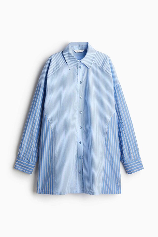 Oversized cotton shirt