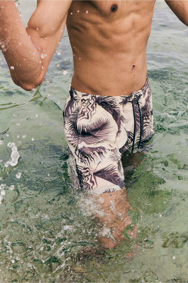 شورت سباحة منقوش - 6