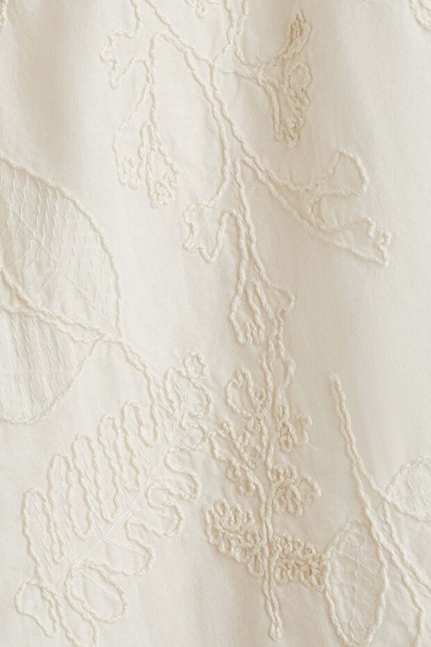 بنطلون مطرز برباط - 4