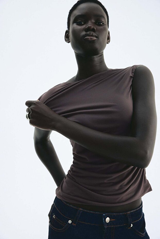 قميص بأكمام منسدل - 6