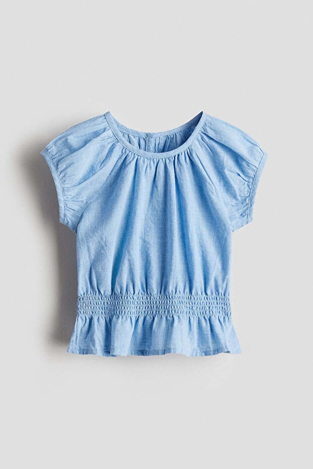 Cotton muslin top